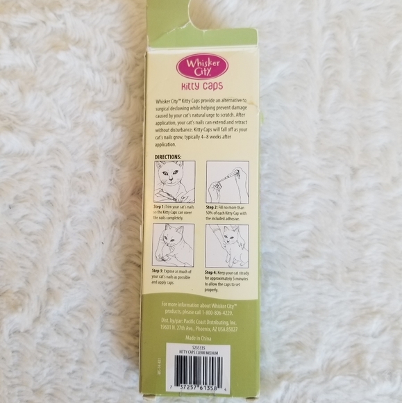 whisker City Cat Kitty Caps Nail Covers By Whisker City Poshmark